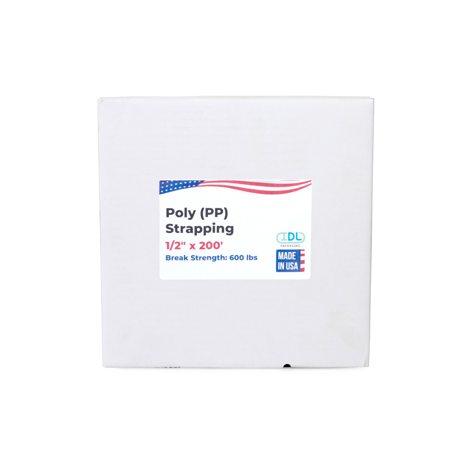 1/2" Polypropylene (PP) Strapping Kit, 600 lbs. Break Strength, USA Made 1/2" Polypropylene (PP) Strapping Kit, 600 lbs. Break Strength, USA Made 5